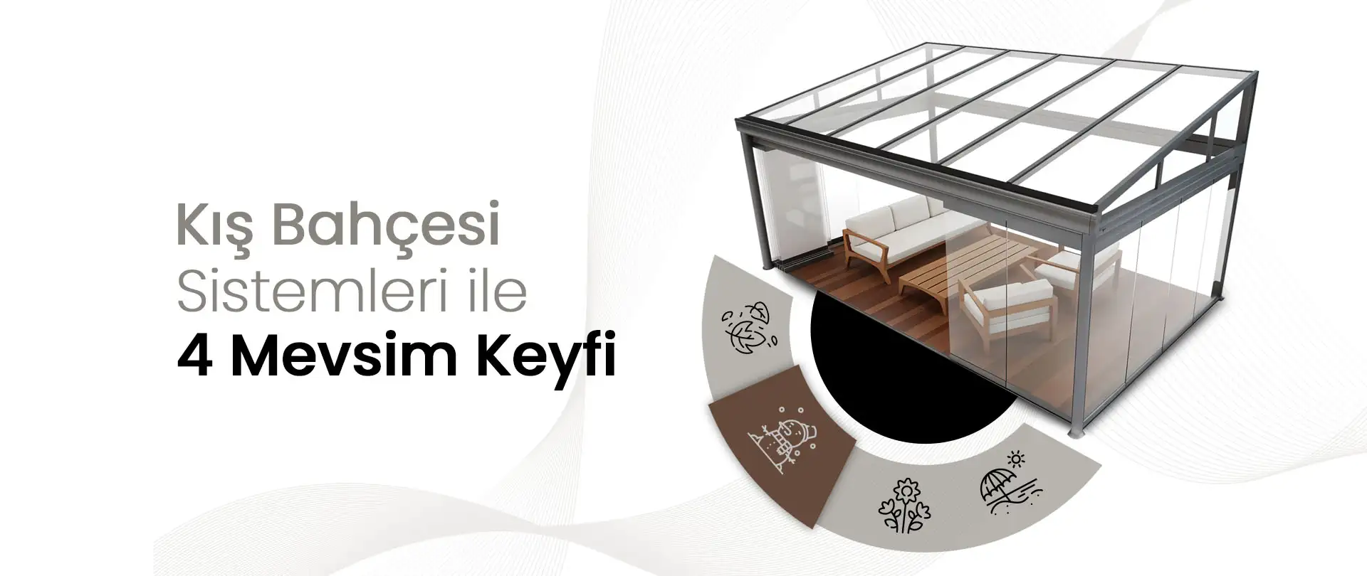 Kış Bahçesi Sistemleri ile 4 Mevsim Keyfi | Mekaline Alüminyum